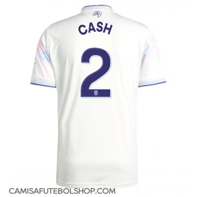 Camisa de time de futebol Aston Villa Matty Cash #2 Replicas 3º Equipamento 2025-26 Manga Curta Camisa de time de futebol Aston Villa Matty Cash #2 Replicas 3º Equipamento 2025-26 Manga Curta